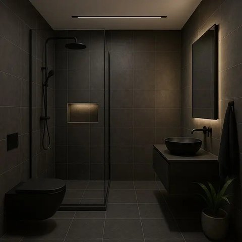 Inspirasi Warna Keramik Kamar Mandi (Foto: ChatGPT)
