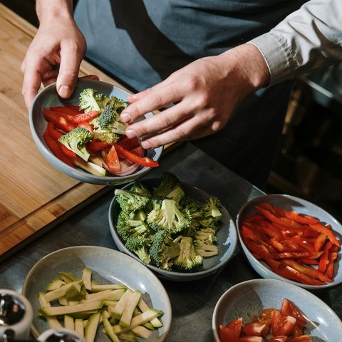 Ilustrasi Vegetarian (&copy;Pexels)
