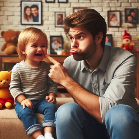 Ilustrasi Orangtua dan Anak