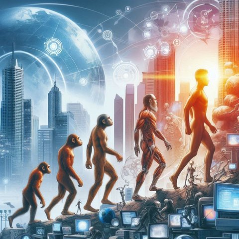 Ilustrasi Evolusi Manusia