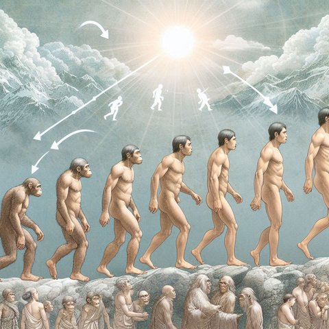 Ilustrasi Evolusi Manusia