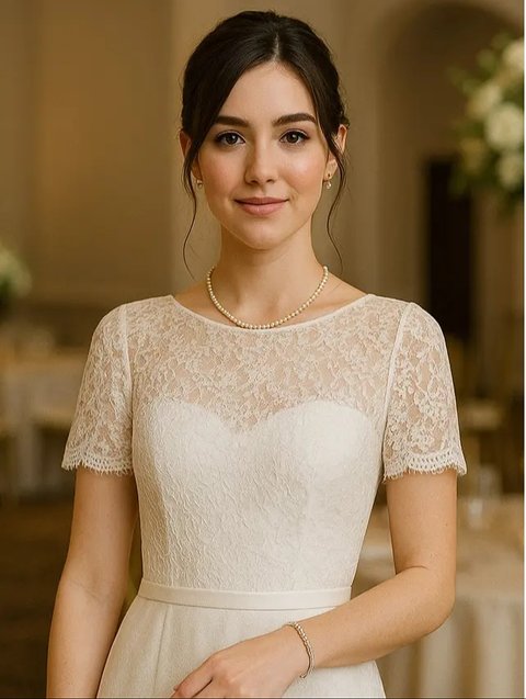 Ilustrasi Baju Bridesmaid Brokat
