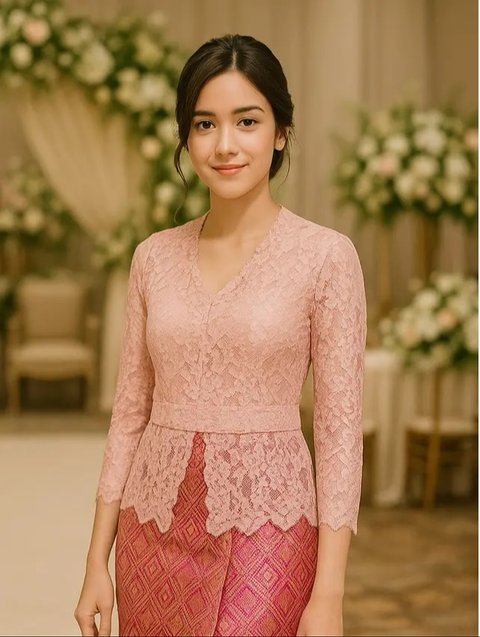 Ilustrasi Baju Bridesmaid Brokat