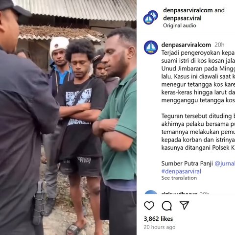viral mahasiswa keroyok pasutri di Bali