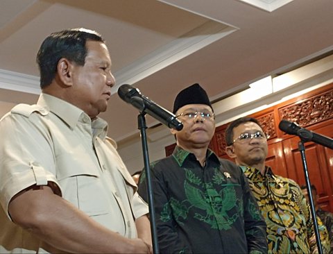 Prabowo bertemu Plt Ketum PPP Mardiono