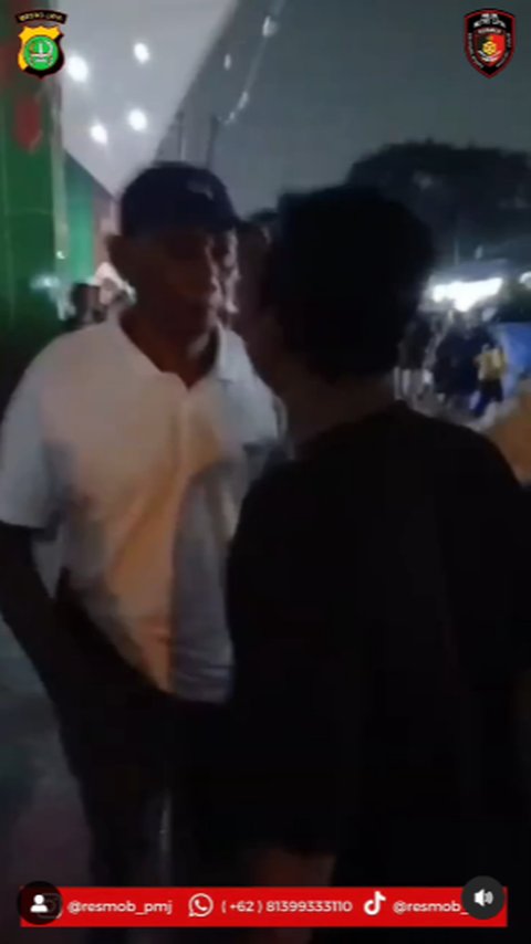 Tampang Preman Loyo Tak Segarang Pas Bentak Pensiunan Perwira Polisi, Kelar Disikat Resmob!