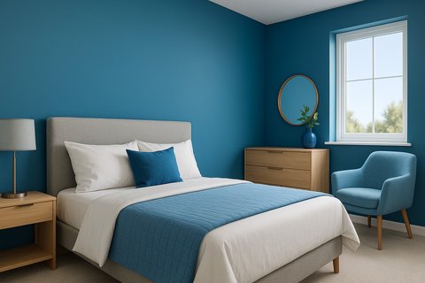 <p>Inspirasi Cat Rumah Perpaduan Warna Abu (created by AI)</p>