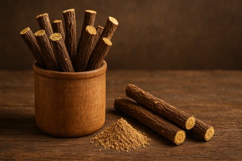 Ilustrasi Akar Manis/Licorice