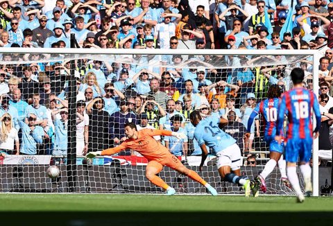 FOTO: Kalahkan Manchester City,  Pertama Kali Crystal Palace Juara FA Cup
