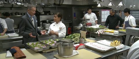 potret dapur White House