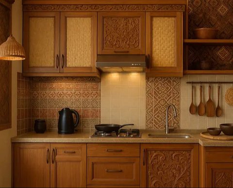 Model Dapur Tradisional Modern (Foto: ChatGPT)