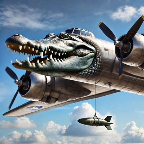 Bombardiro Crocodilo, Karakter Anomali Viral