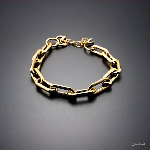Gelang emas rantai minimalis