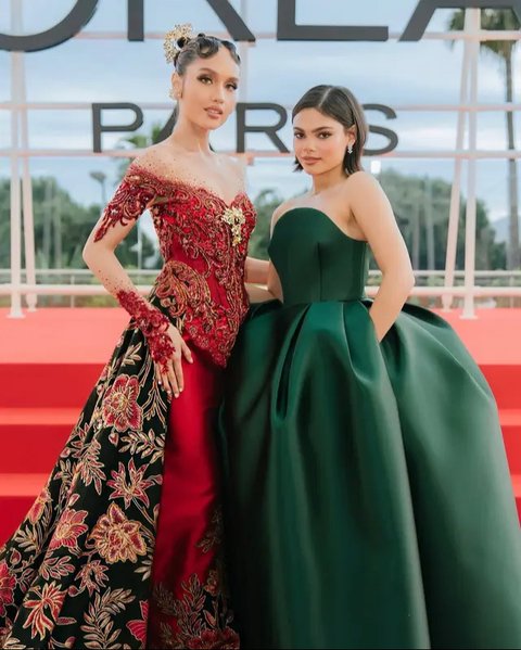 Model Atasan Kebaya dan Bawahan Batik Modern, Padu Padan Cinta Laura di Cannes 2025