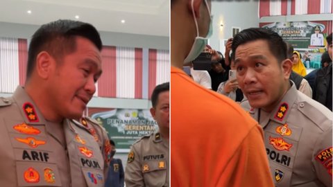 Gregetan Sampai Melotot Perwira Polisi Tarik Kerah Jambret 19 Kali Beraksi: Beraninya sama Anak Kecil
