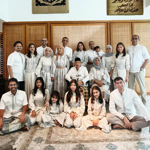 Foto Terakhir Ibrahim Assegaf Sebelum Meninggal Dunia dengan Najwa Shihab dan Anaknya