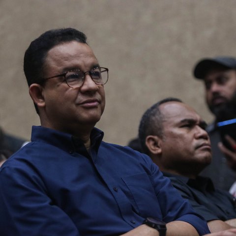 Potret Anies Baswedan dan Ahok Melayat ke Rumah Najwa Shihab