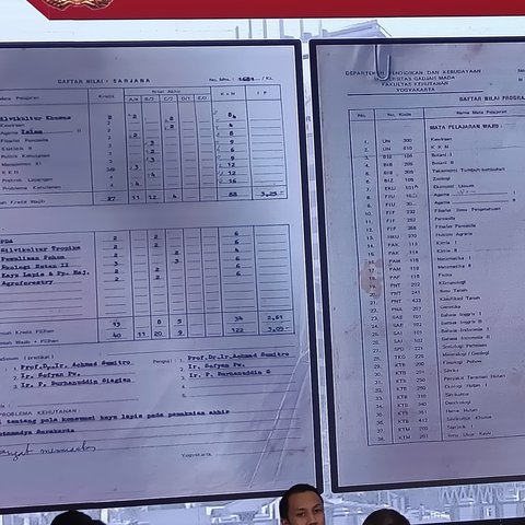 Bareskrim perlihatkan ijazah Jokowi.