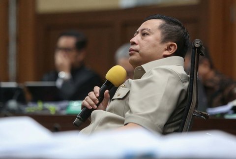 FOTO: Eks Kader PDIP Saeful Bahri Jadi Saksi di Sidang Lanjutan Hasto Kristiyanto