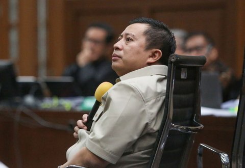 FOTO: Eks Kader PDIP Saeful Bahri Jadi Saksi di Sidang Lanjutan Hasto Kristiyanto