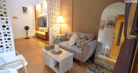 Potret Rumah di Gang Sempit Tampak Biasa dari Luar, di Dalamnya Begitu Mewah dan Estetik