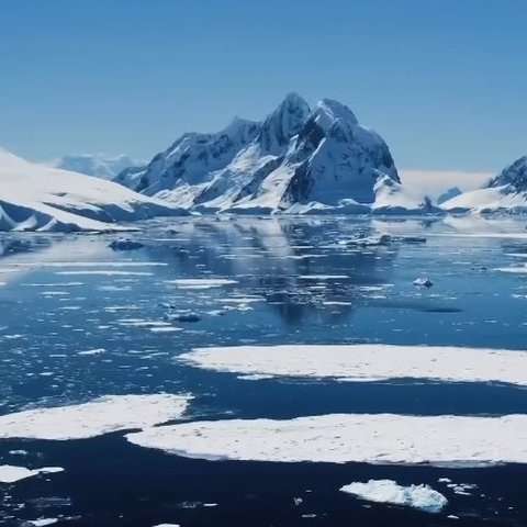 Guntur Triyoga dan Apris Devita di Antartika