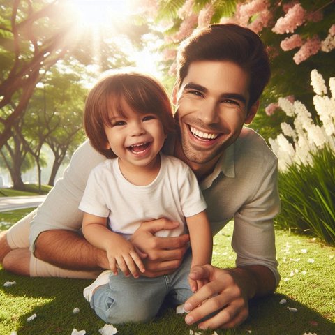 Ilustrasi Orangtua dan Anak