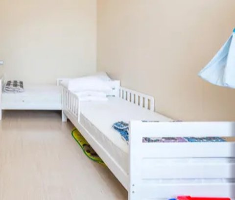 Model Kamar Tidur Ukuran Kecil untuk 2 Kasur (ilustrasi AI)