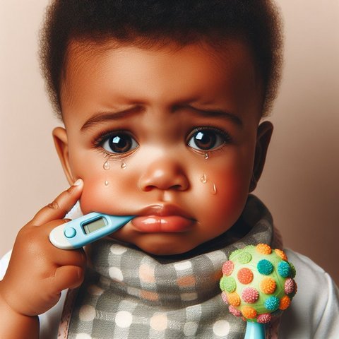 Ilustrasi Anak Sakit