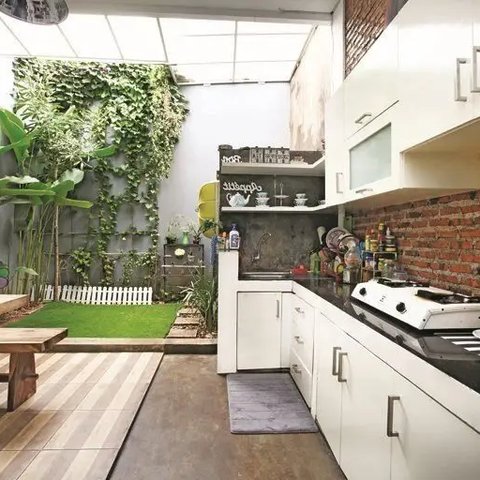 ilustrasi dapur minimalis