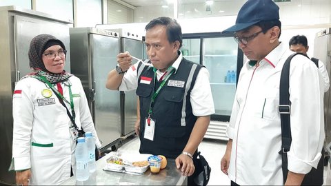 ilustrasi protokol keamanan makanan jemaah haji