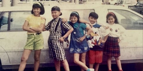 Dea Ananda Bagikan Foto Lawas Trio Kwek Kwek, Bikin Nostalgia