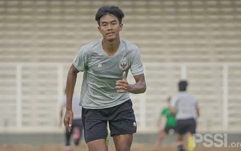Bek Persib Bandung, Kakang Rudianto, merupakan satu dari 36 pemain yang mengikuti pemusatan latihan Timnas Indonesia U-18 pada pekan pertama ini. (dok. PSSI)