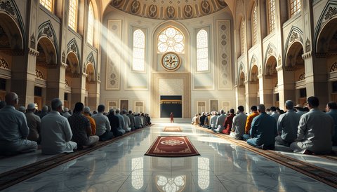 Cara Menentukan Arah Kiblat