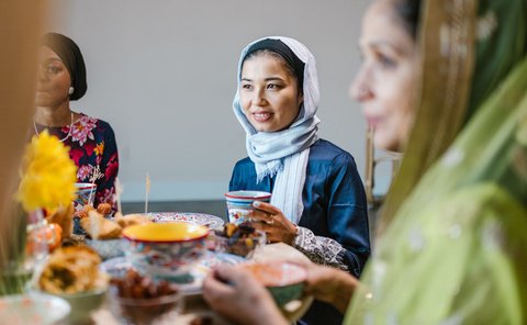 Ilustrasi Muslim, puasa, buka puasa. (Photo by RODNAE Productions from Pexels)