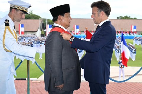 Selain Prabowo Subianto, ini Sosok Luar Biasa yang Terima Penghargaan Kehormatan Tertinggi dari Presiden Perancis