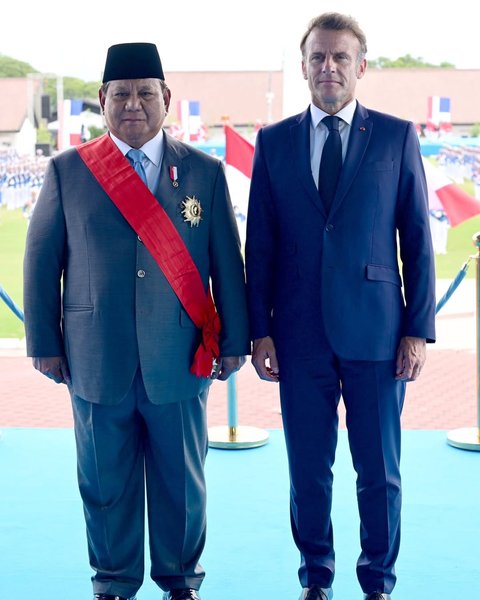 Selain Prabowo Subianto, ini Sosok Luar Biasa yang Terima Penghargaan Kehormatan Tertinggi dari Presiden Perancis