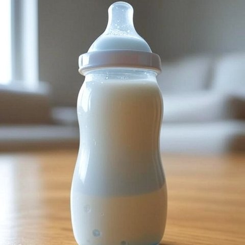 ilustrasi botol susu bayi