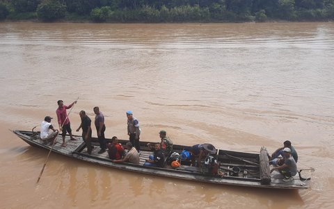 mayat bos petani dibuang ke sungai