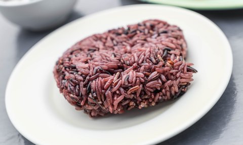 Ilustrasi Nasi Merah