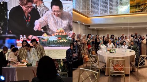 Kemeriahan Ulang Tahun Istri Almarhum Jenderal Wismoyo Arismunandar, Tamunya Para Pensiunan Petinggi TNI