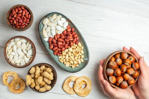 Ilustrasi Kacang-kacangan dan Biji-bijian