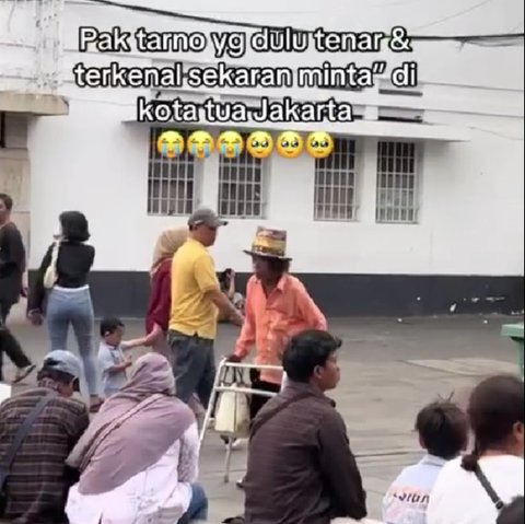 Viral! Sosok Diduga Pak Tarno Ngemis di Kota Tua, Ini Klarifikasi dan Penjelasannya