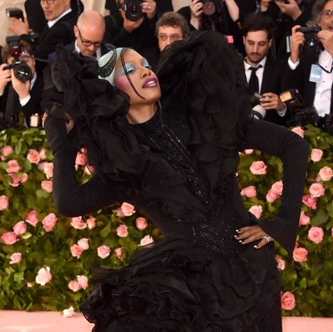 Potret Laverne Cox di Met Gala 2019 (&copy;Pinterest)