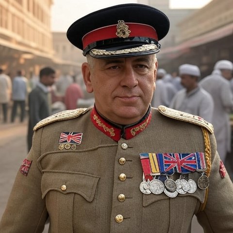 Ilustrasi penjajahan Inggris di India