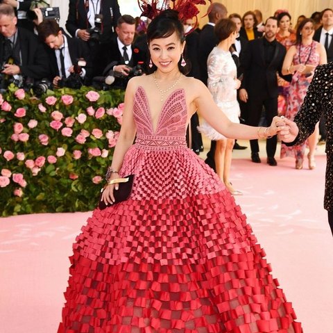 Potret Coral Chung di Met Gala 2019 (&copy;Pinterest)