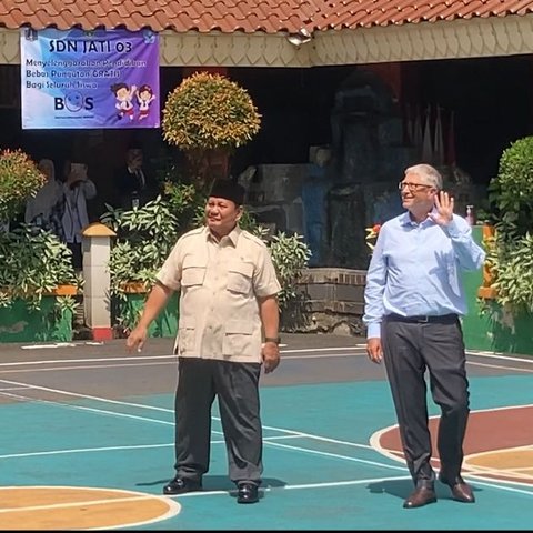 Prabowo-Bill Gates