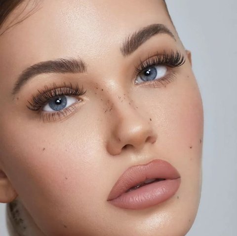 Ilustrasi Penggunaan Nude Eyeliner sebagai Batas Saat Merapikan Alis (&copy;Pinterest)