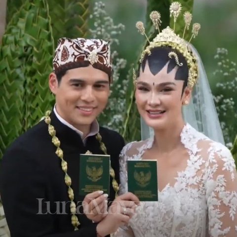 Potret Tegang Wajah Luna Maya dan Maxime Bouttier saat Ijab Qabul, Sampai Tarik Napas Panjang Berkali-kali