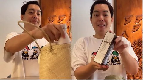 Intip Suvenir Pernikahan Luna Maya dan Maxime Bouttier, Tumbler hingga Parfum Brand Ternama. (Dok: IG @edricktjandra)